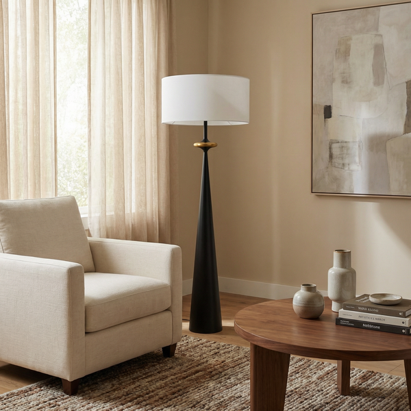 Lampadaire Design Japonais Wabi-Sabi – Fichiasa