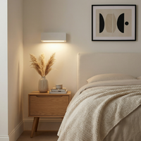 Applique murale céramique blanche moderne – Asterionis