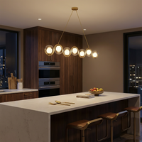 Suspension Design Sphérique Métal & Verre & Ambiance Chaleureuse – Althéa