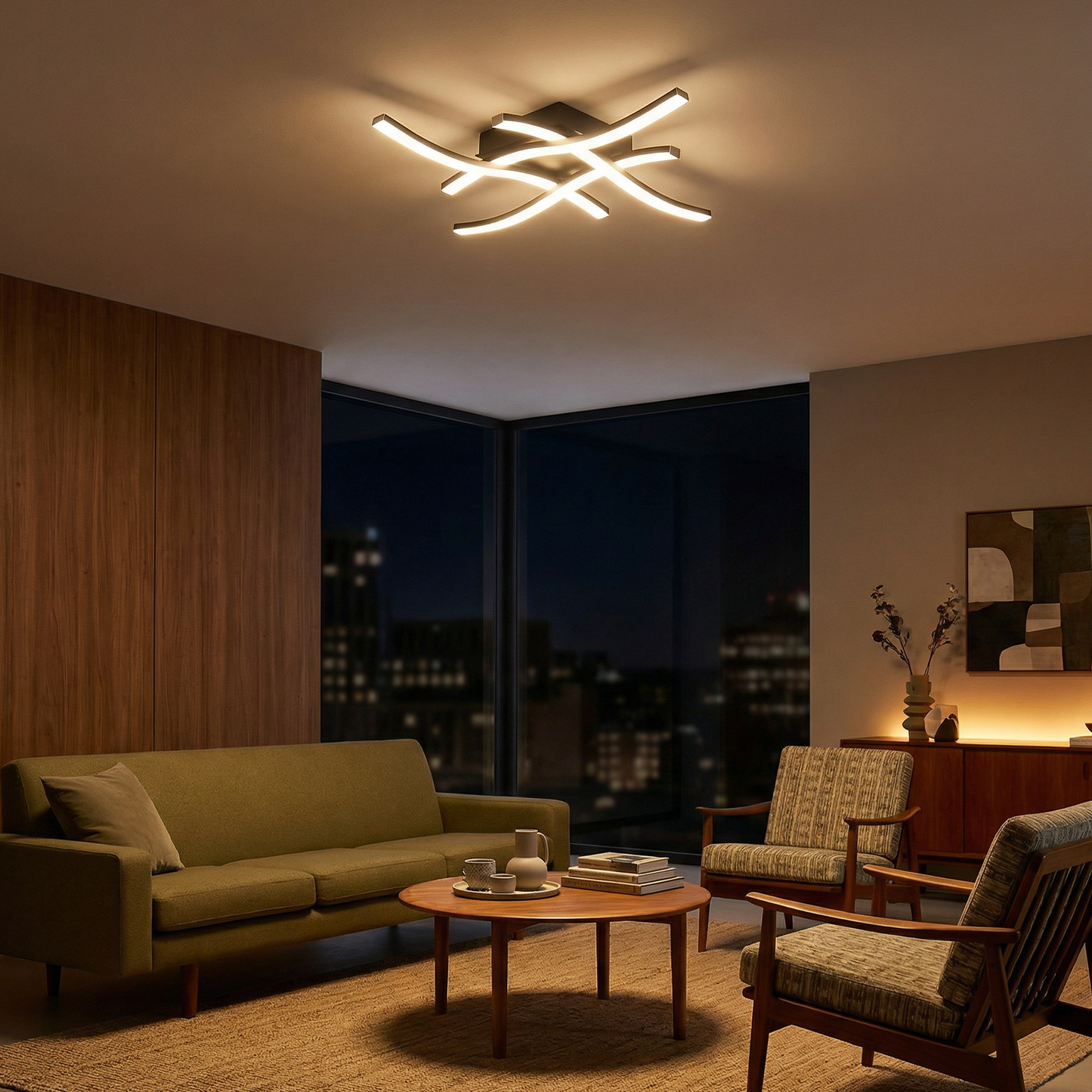 Plafonnier Zylo vue détail | Luxarmonie