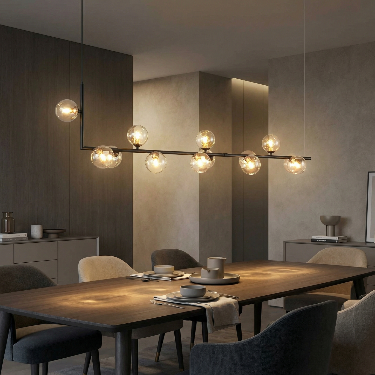 Plafonnier Crisma vue détail | Luxarmonie