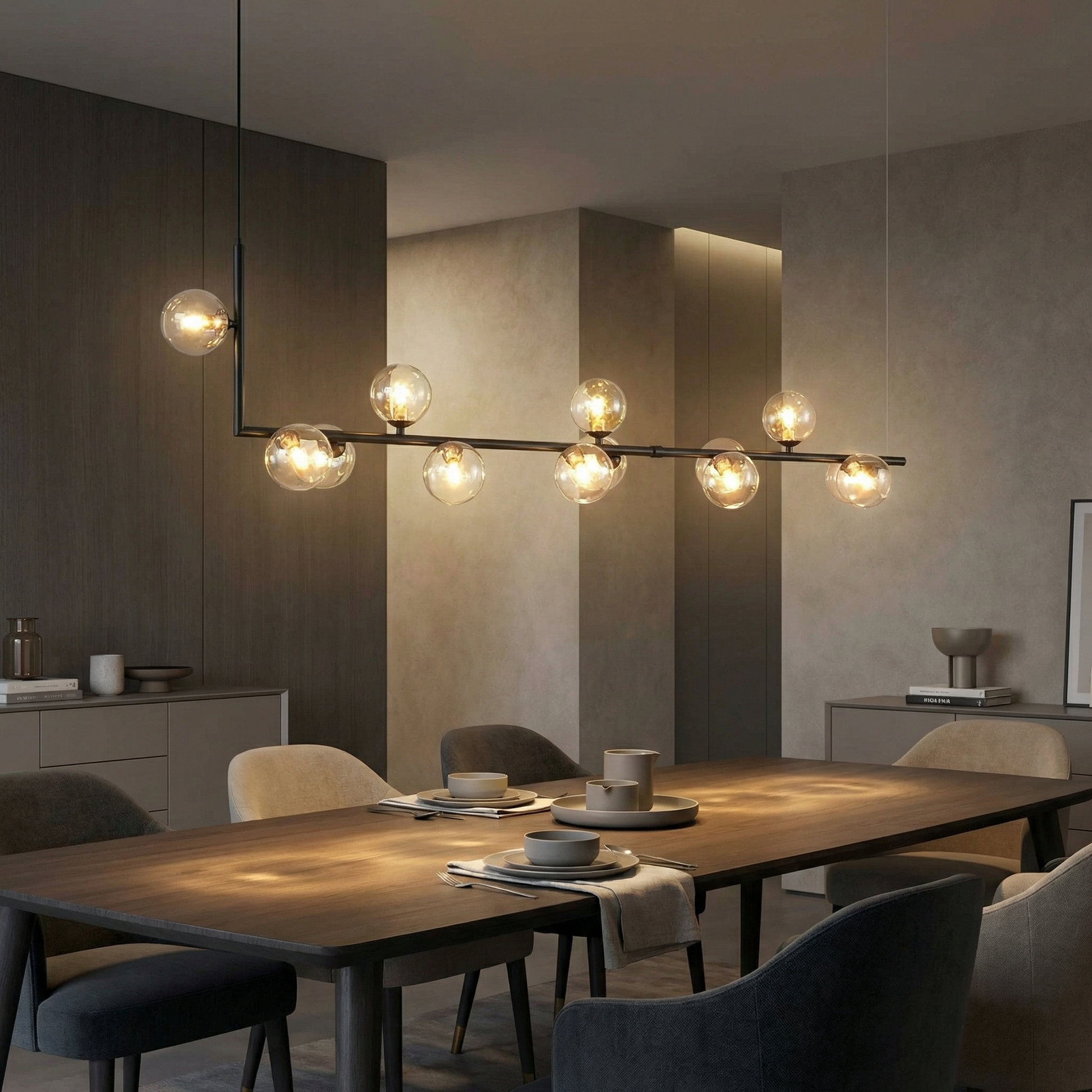 Plafonnier Crisma vue détail | Luxarmonie