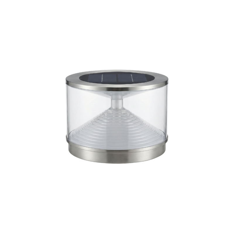 Lampe solaire de jardin en acier inoxydable – Soléclita