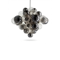 Suspension Cristalline Verre Soufflé & Ambiance Prestigieuse – Vela