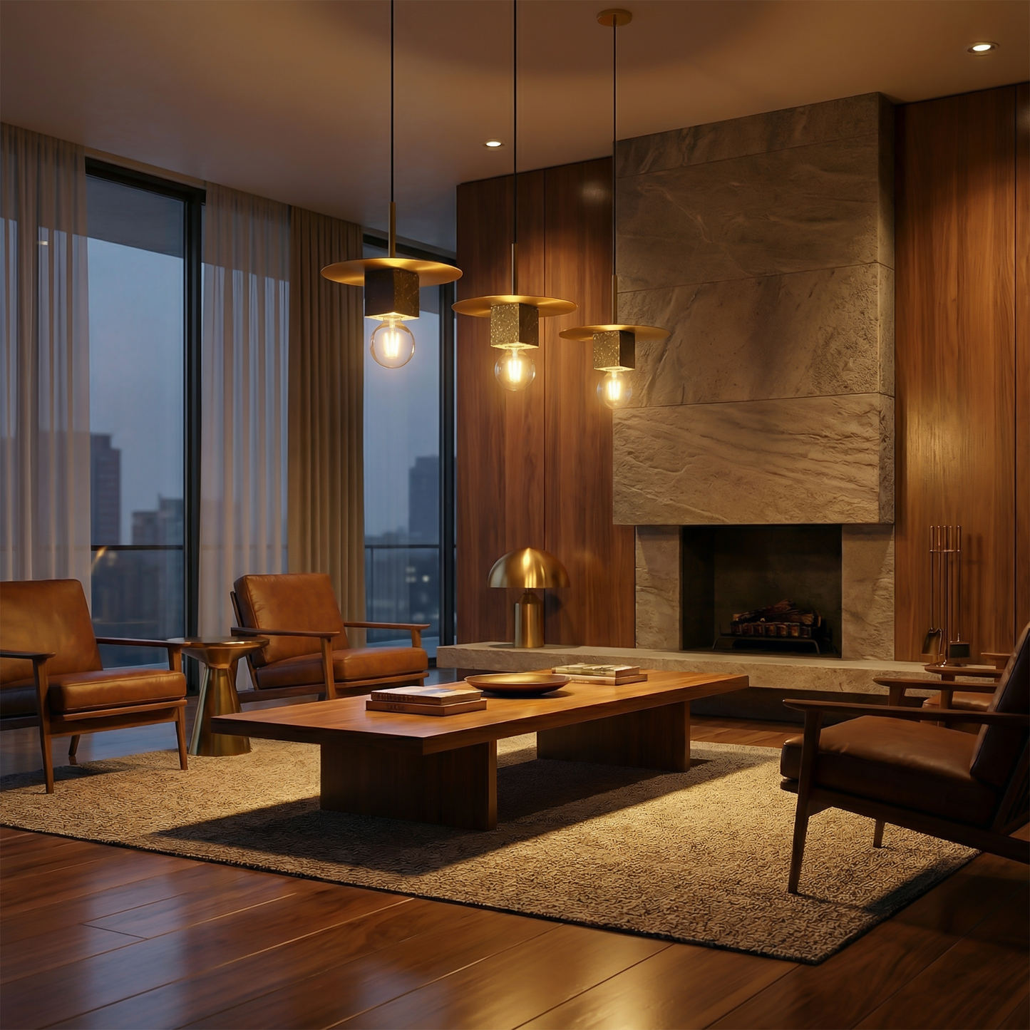 Suspension Inspiration Nordique Finition Épurée – Axia