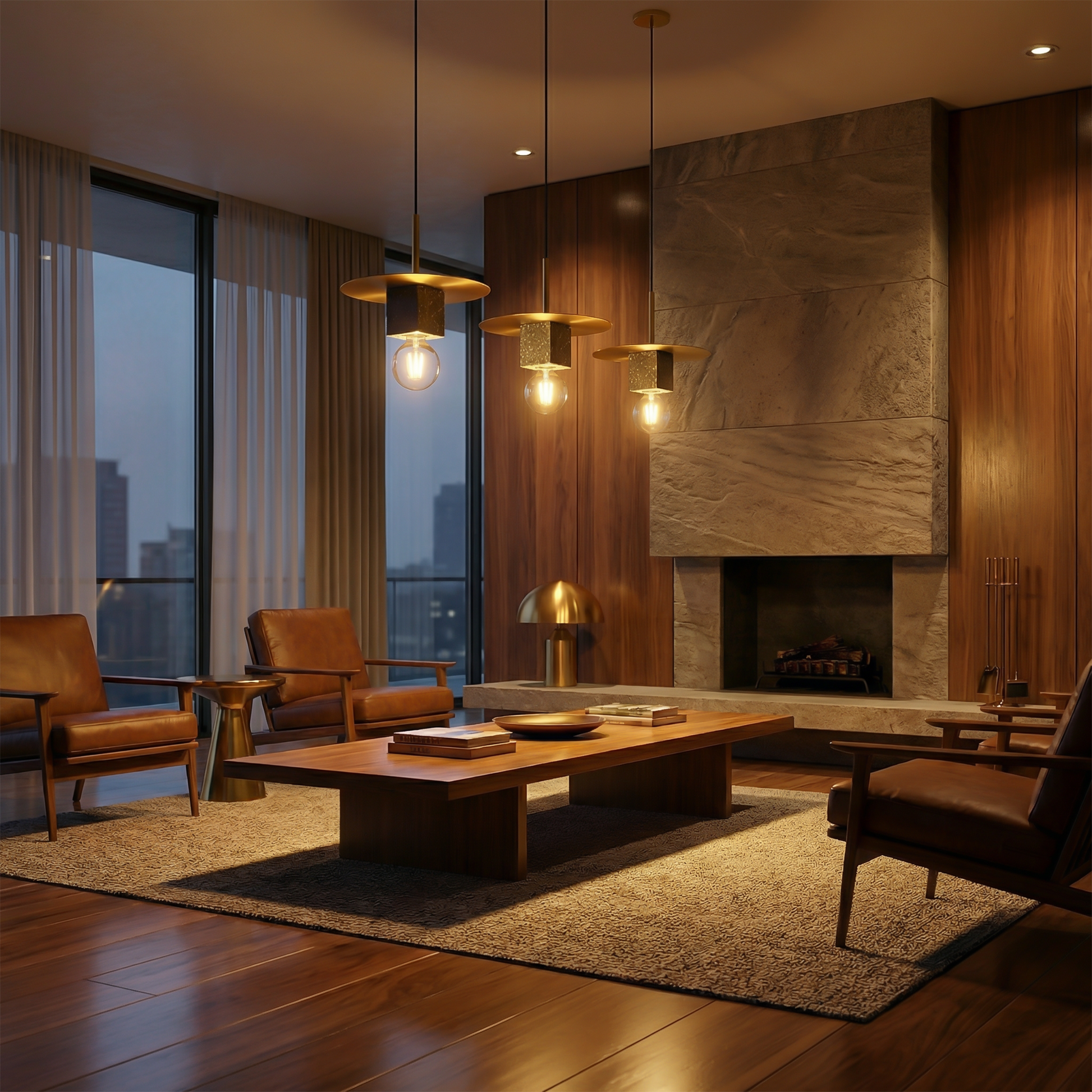 Suspension Inspiration Nordique Finition Épurée – Axia