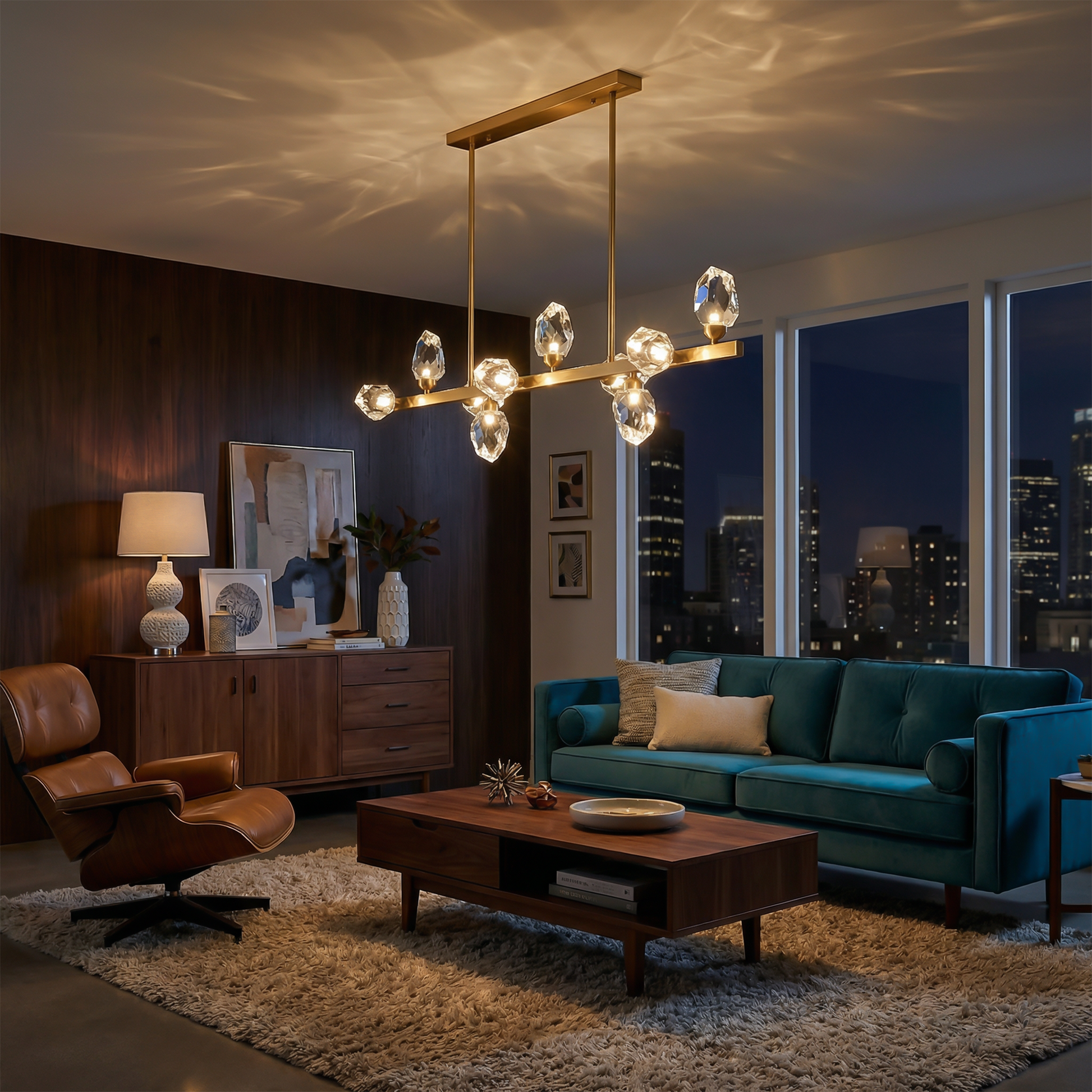 Plafonnier Cubic vue détail | Luxarmonie