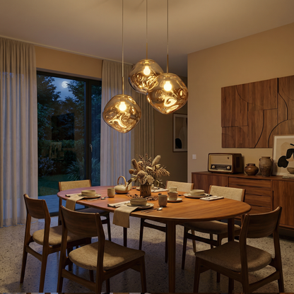 Dimmable luminous pendant light chic and contemporary style – Lumina