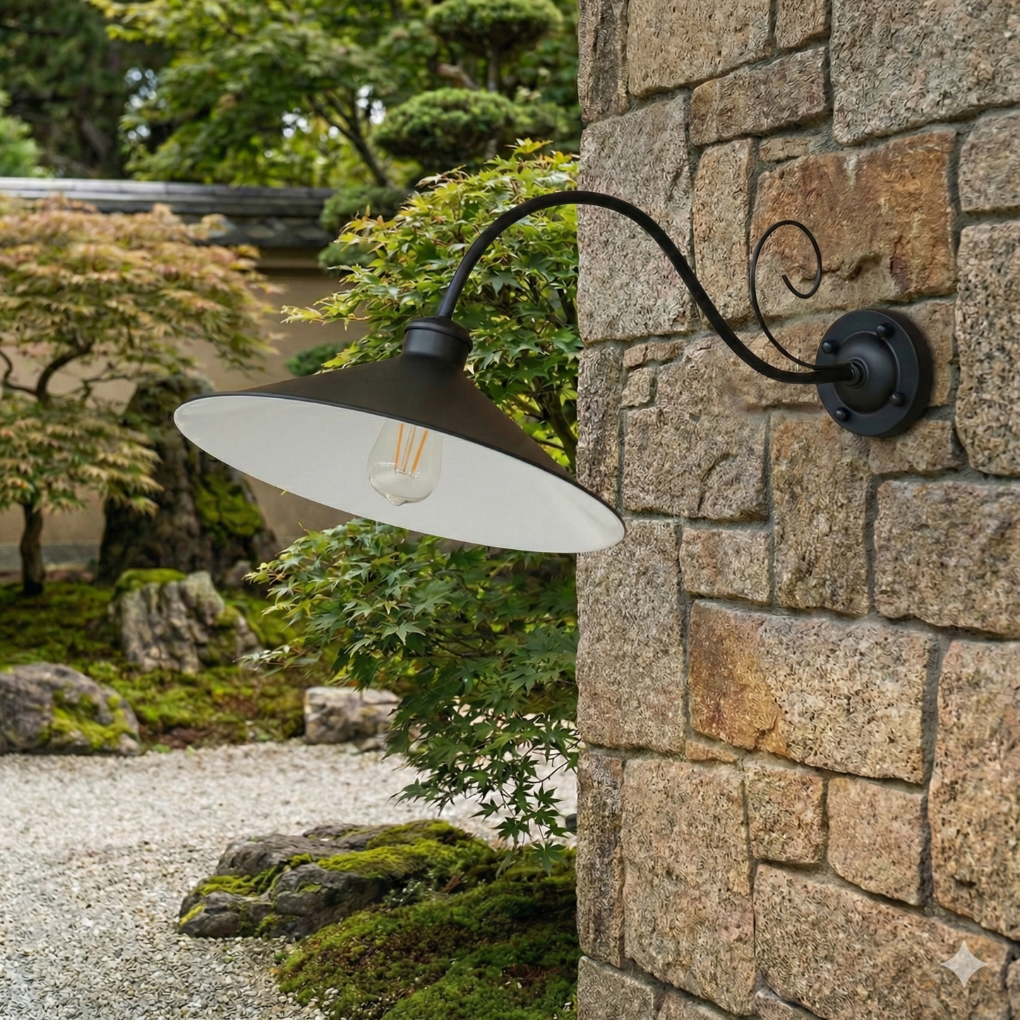 Luminaire d'extérieur Alessiance vue ambiance | Luxarmonie