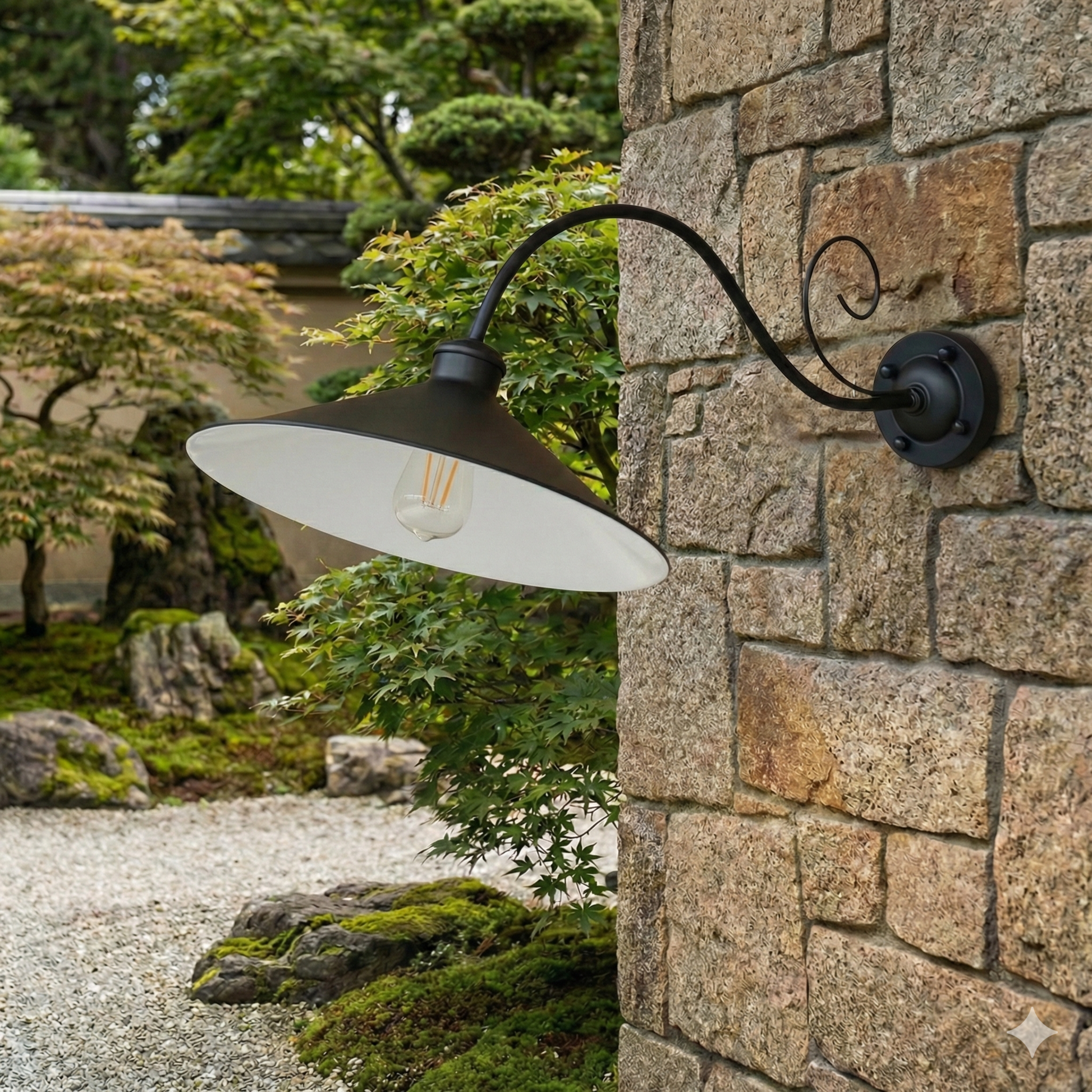 Luminaire d'extérieur Alessiance vue ambiance | Luxarmonie