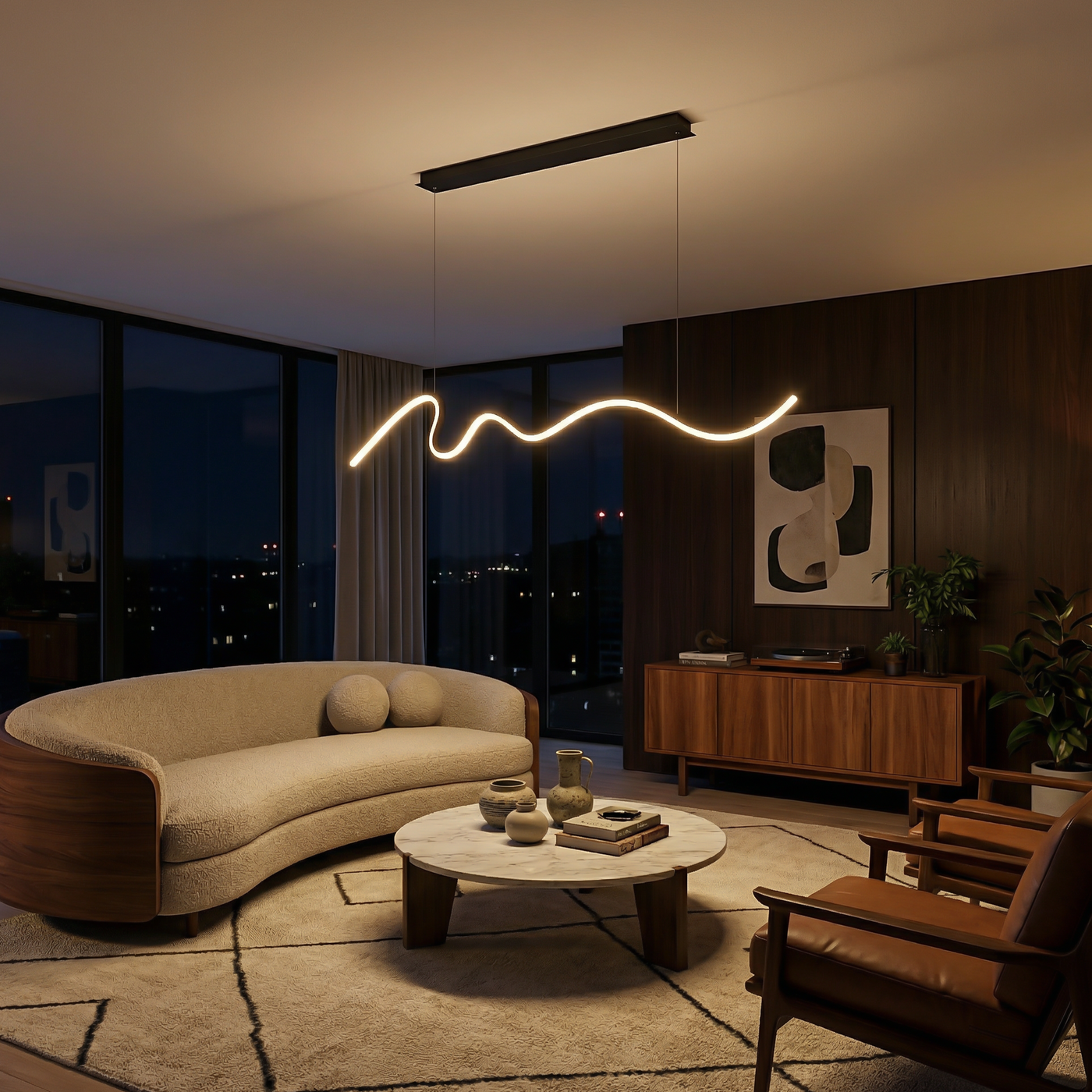 Plafonnier Scandinave Dimmable Haut de Gamme – Altéa