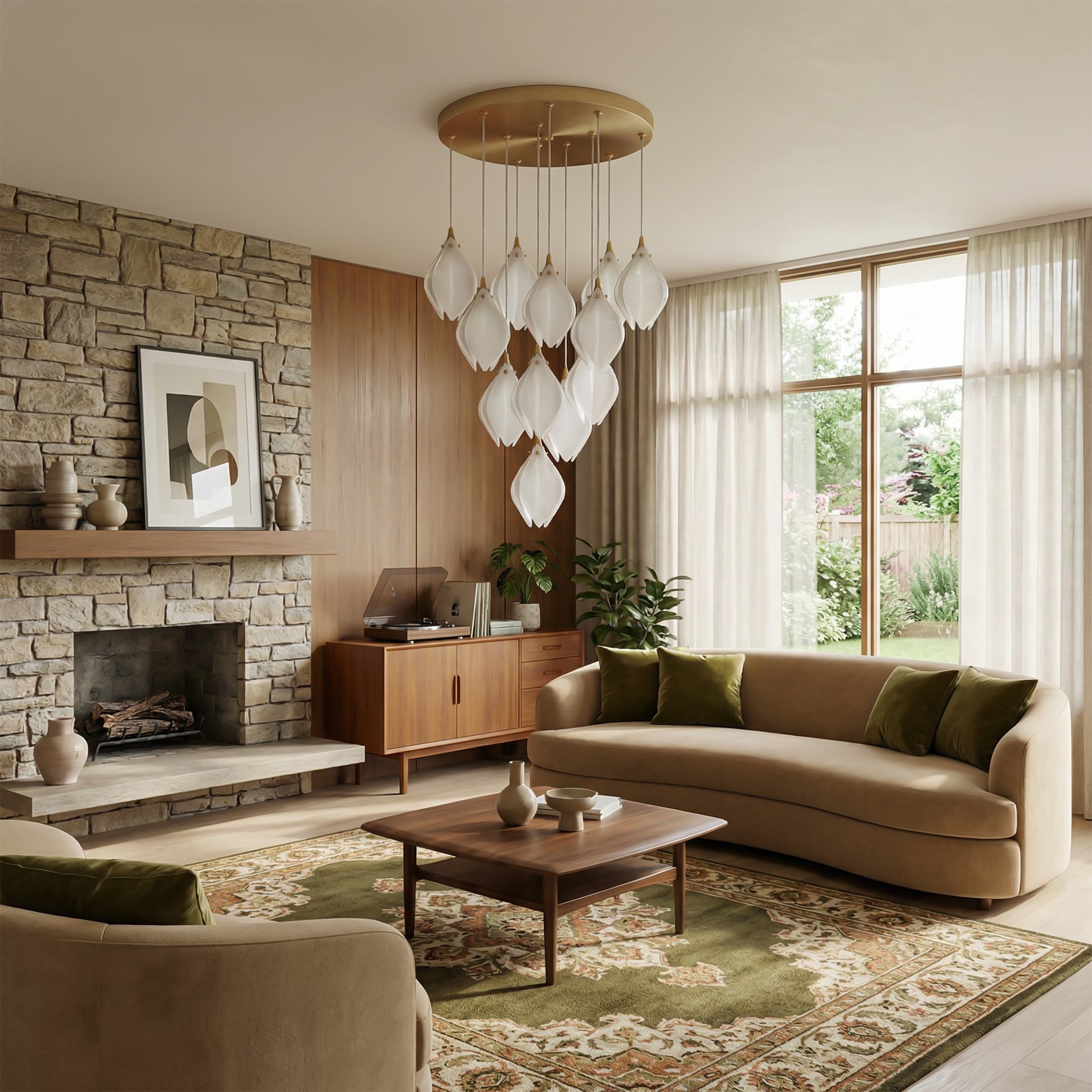 Suspension Solistar vue ambiance | Luxarmonie