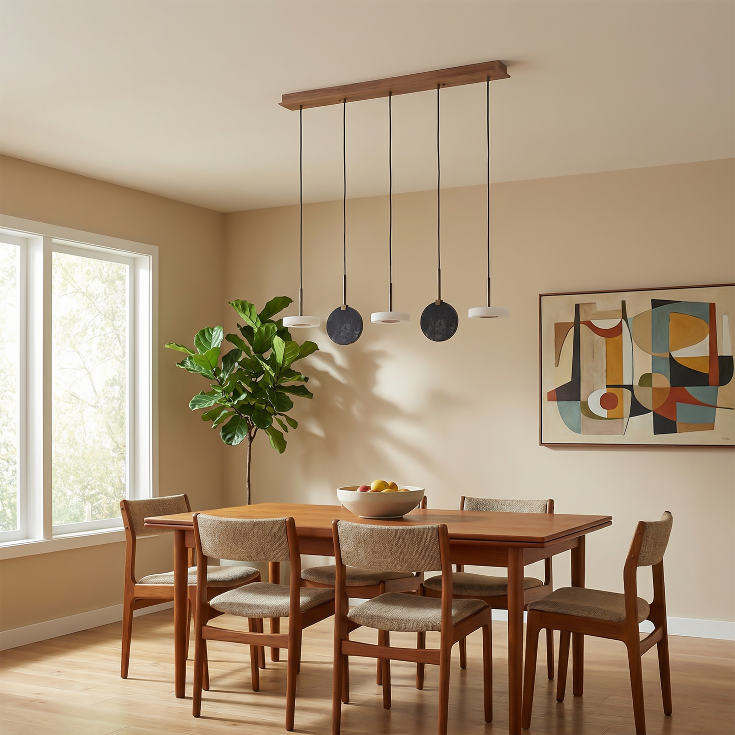 Plafonnier Stralys vue ambiance | Luxarmonie