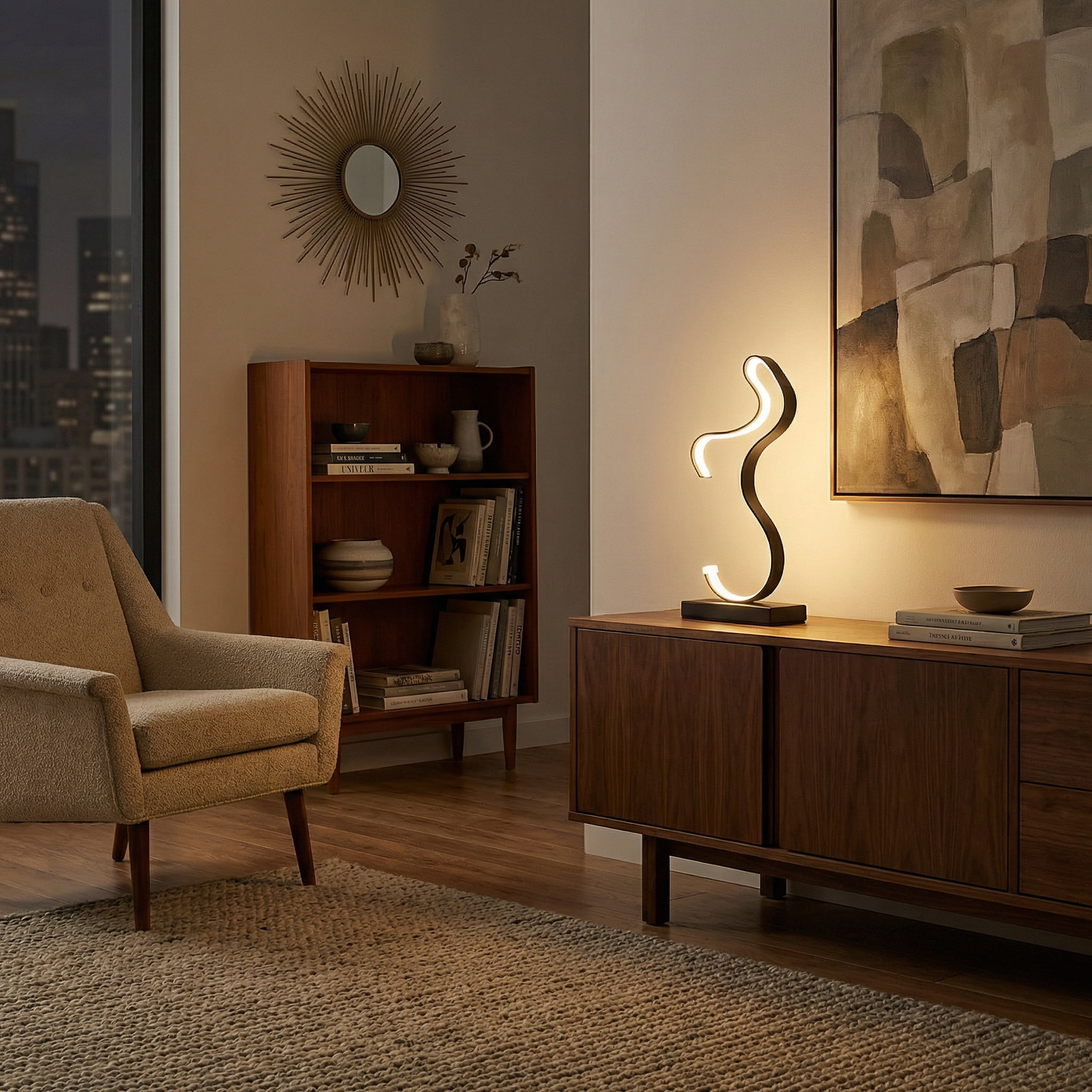 Lampe à poser Nocturnelle vue détail | Luxarmonie