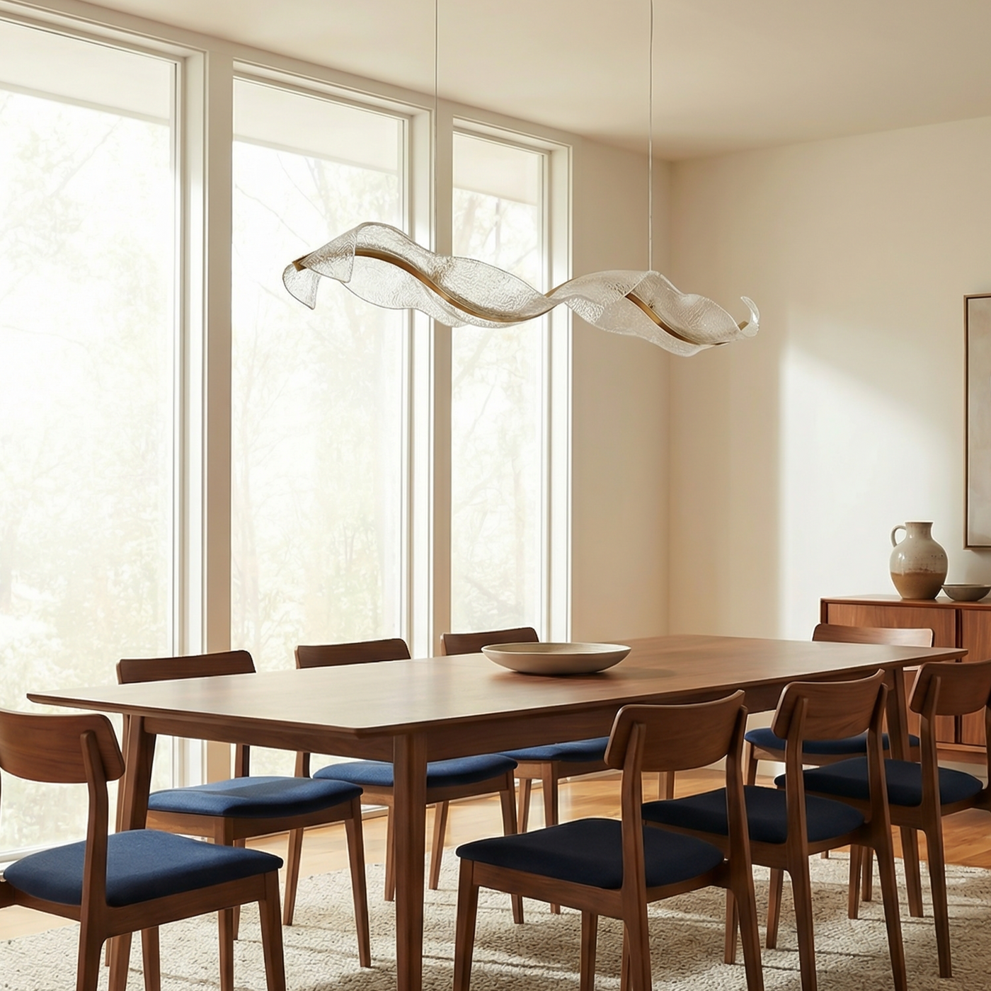 Suspension Chrome Poli Design Haut de Gamme – Lira