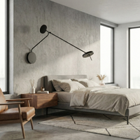 Applique Murale Noire en Métal pour Chambre et Bureau – Oréclaire