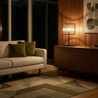 Lampe à Poser Style Industriel Raffiné – Oscura