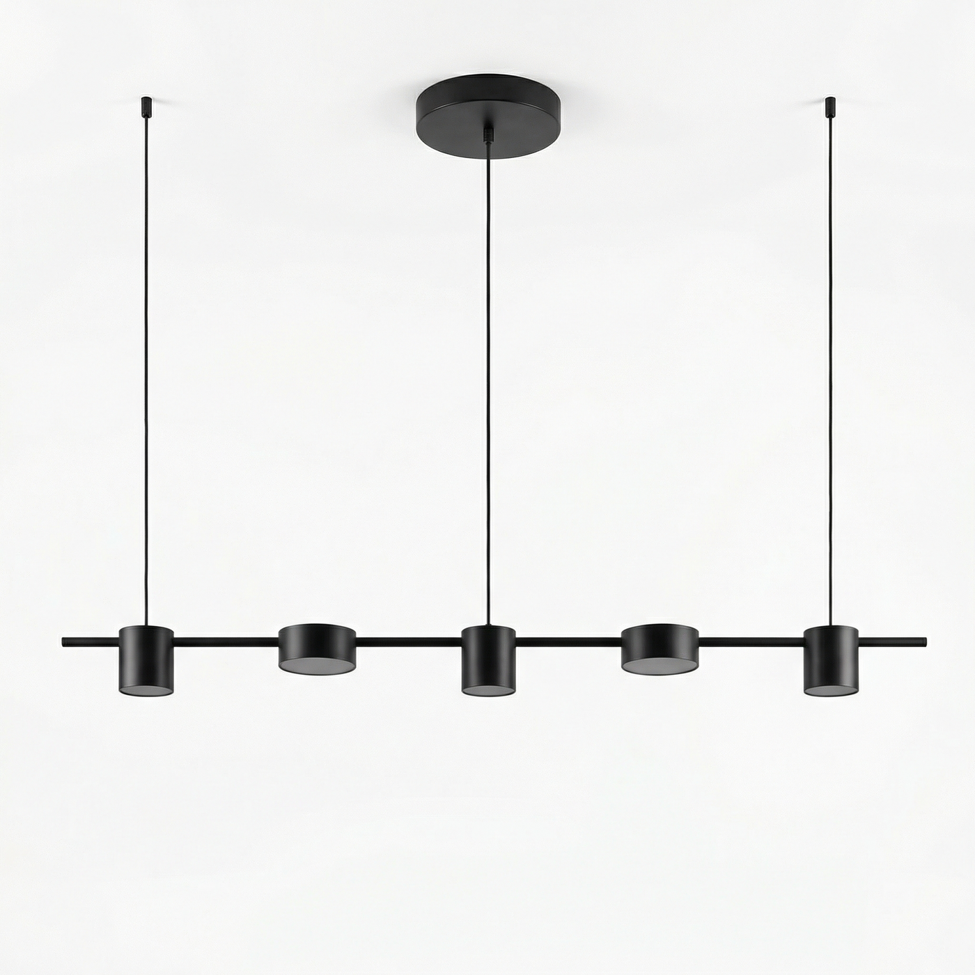 Suspension Métal Or Noir Ambiance Lumineuse – Moderato