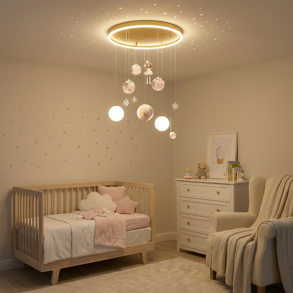 Suspension Enfant LED Dimmable Design Céleste – Dringas