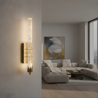 Applique murale moderne en cristal pour salon et chambre – Crystarion