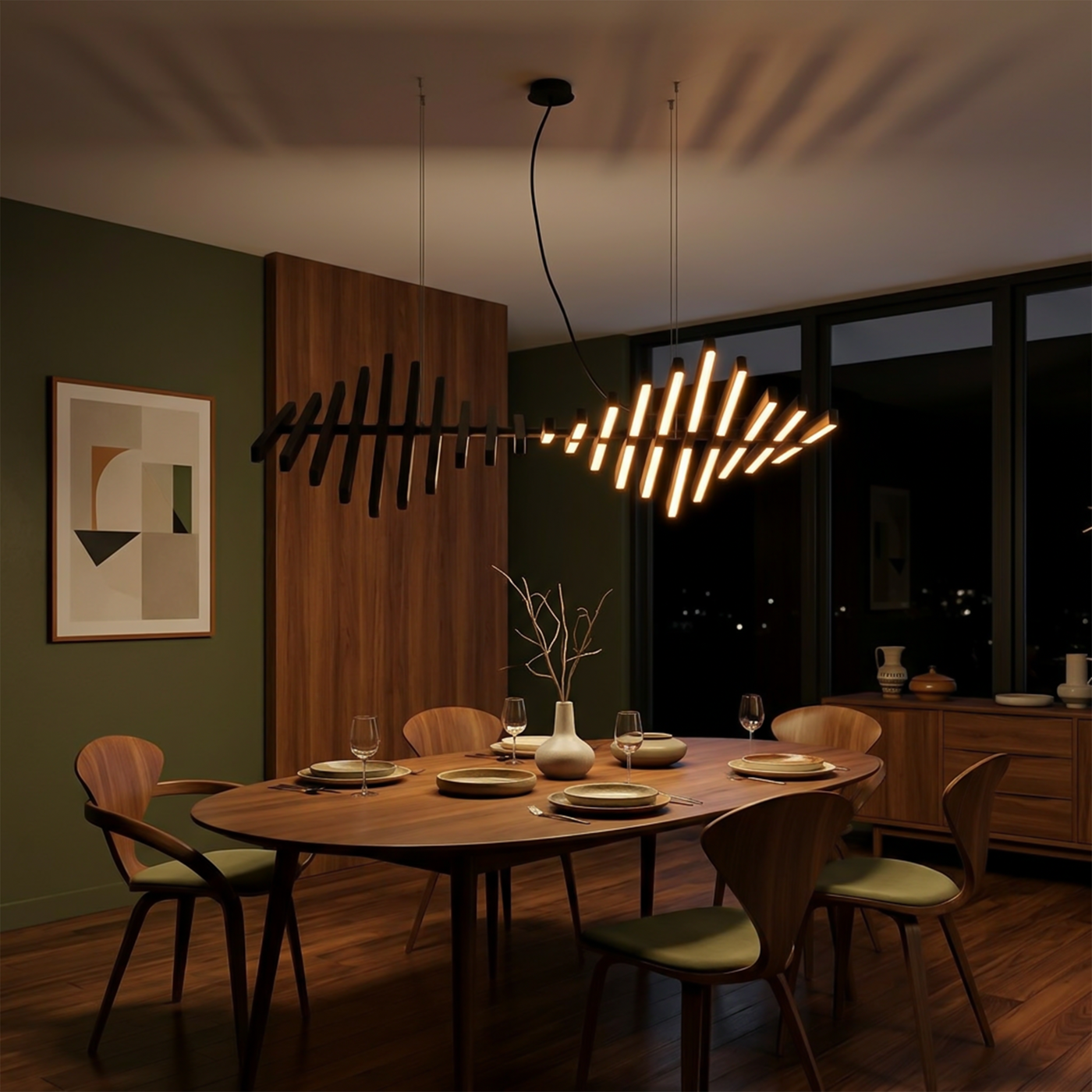 Plafonnier Haut de Gamme 30 & 40 Points Lumineux – Arcello