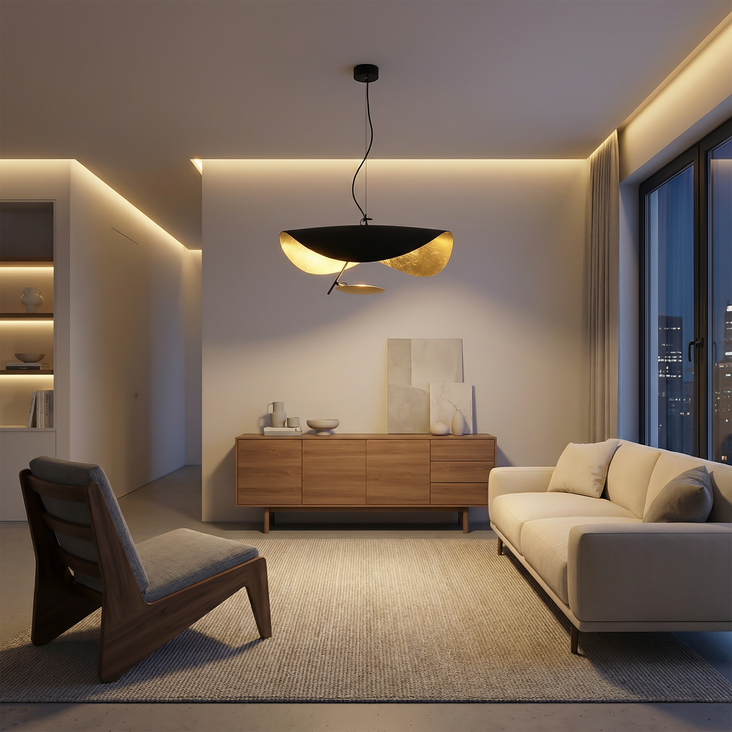 Suspension Orluxia vue détail | Luxarmonie