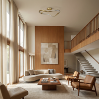 Lustre LED doré pour salons et chambres – Test