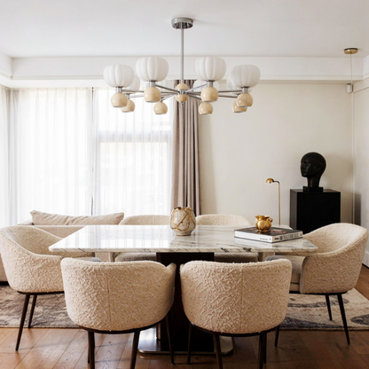 Contemporary ceiling light pure forms serene ambiance – Jardin