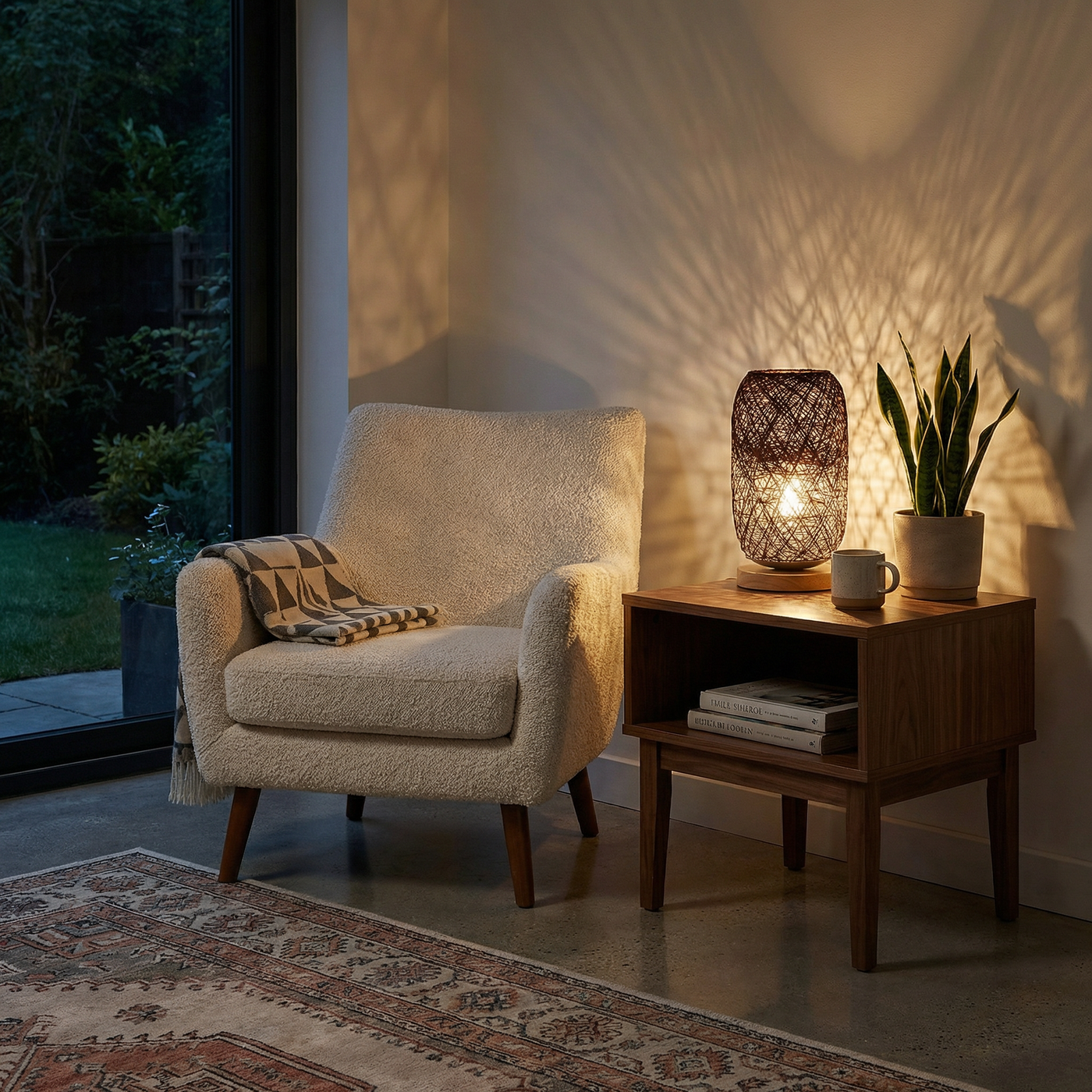 Lampe Rotin Bois Design Naturel – Veluma