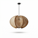 Nordic Style Bamboo Wood Pendant Light – Calyne