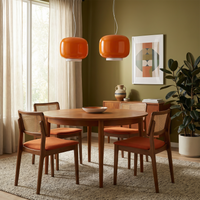 Suspension en verre coloré pour salle à manger et chambre – Chromélia