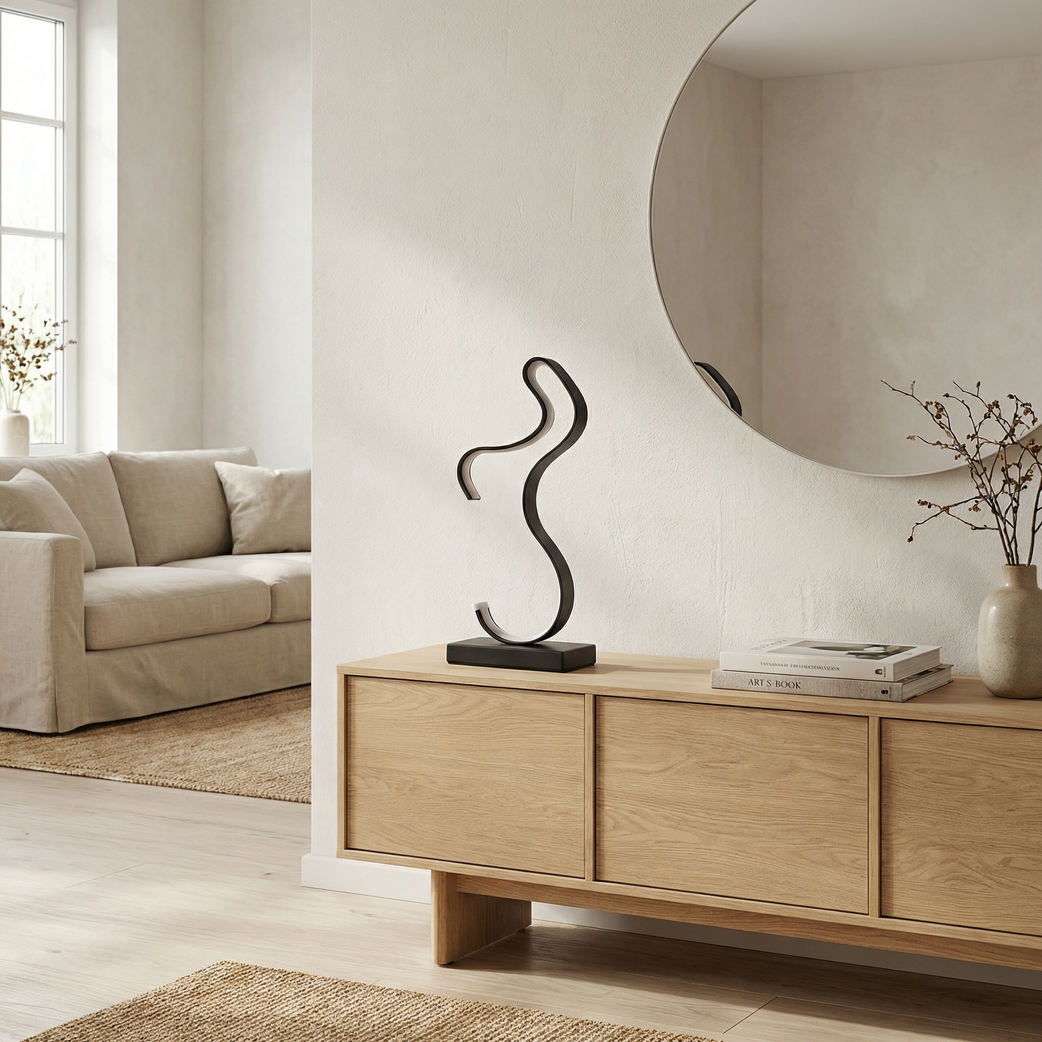 Lampe à poser Nocturnelle vue ambiance | Luxarmonie