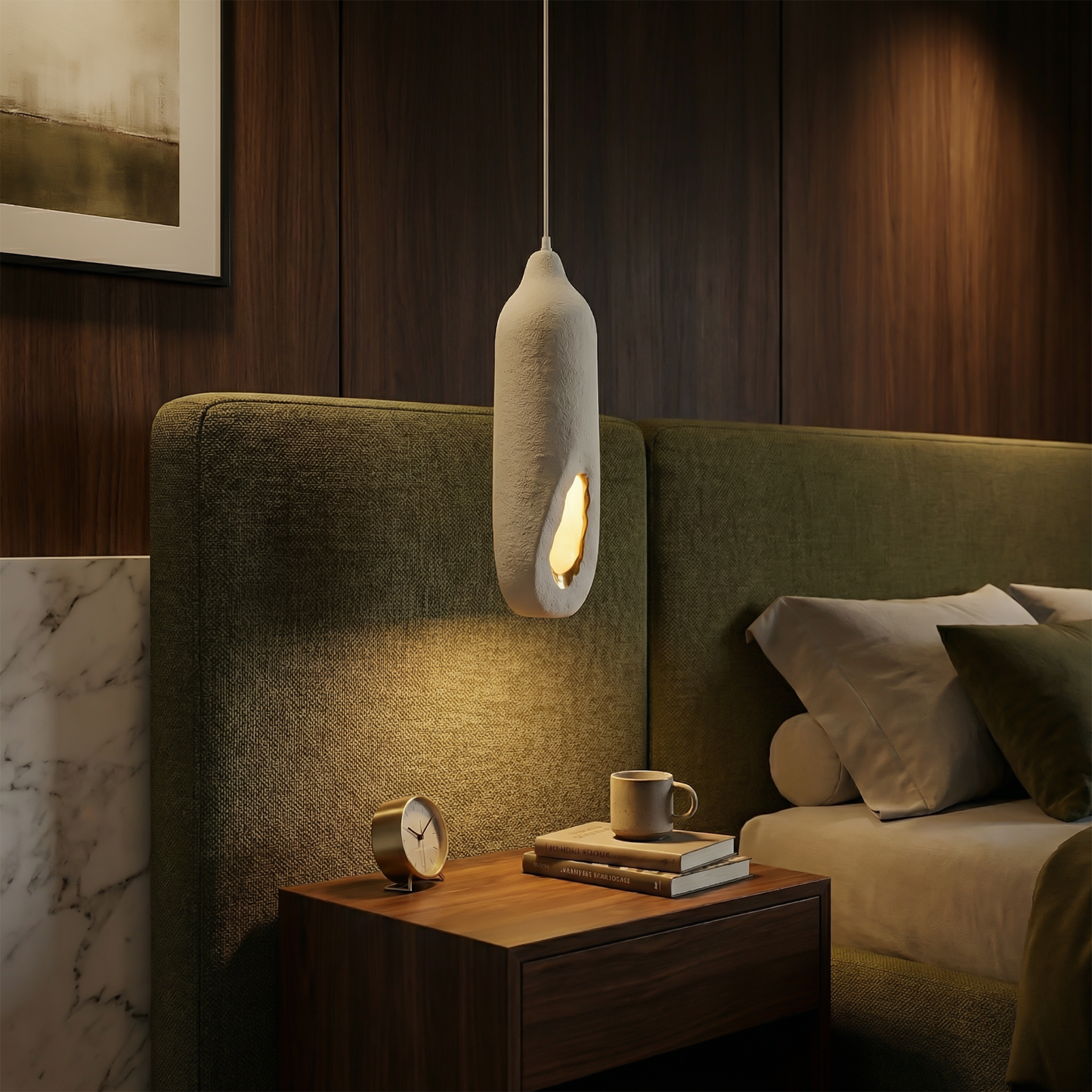 Suspension Lueur Caverne vue détail | Luxarmonie