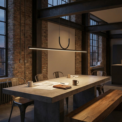 Suspension design contemporain Nera finition noire - vue 3