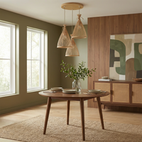 Suspension Bambou Conique Intérieure – Zenobo