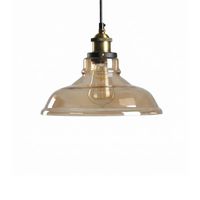 Suspension en verre fumé pour salons et chambres – Ornelica