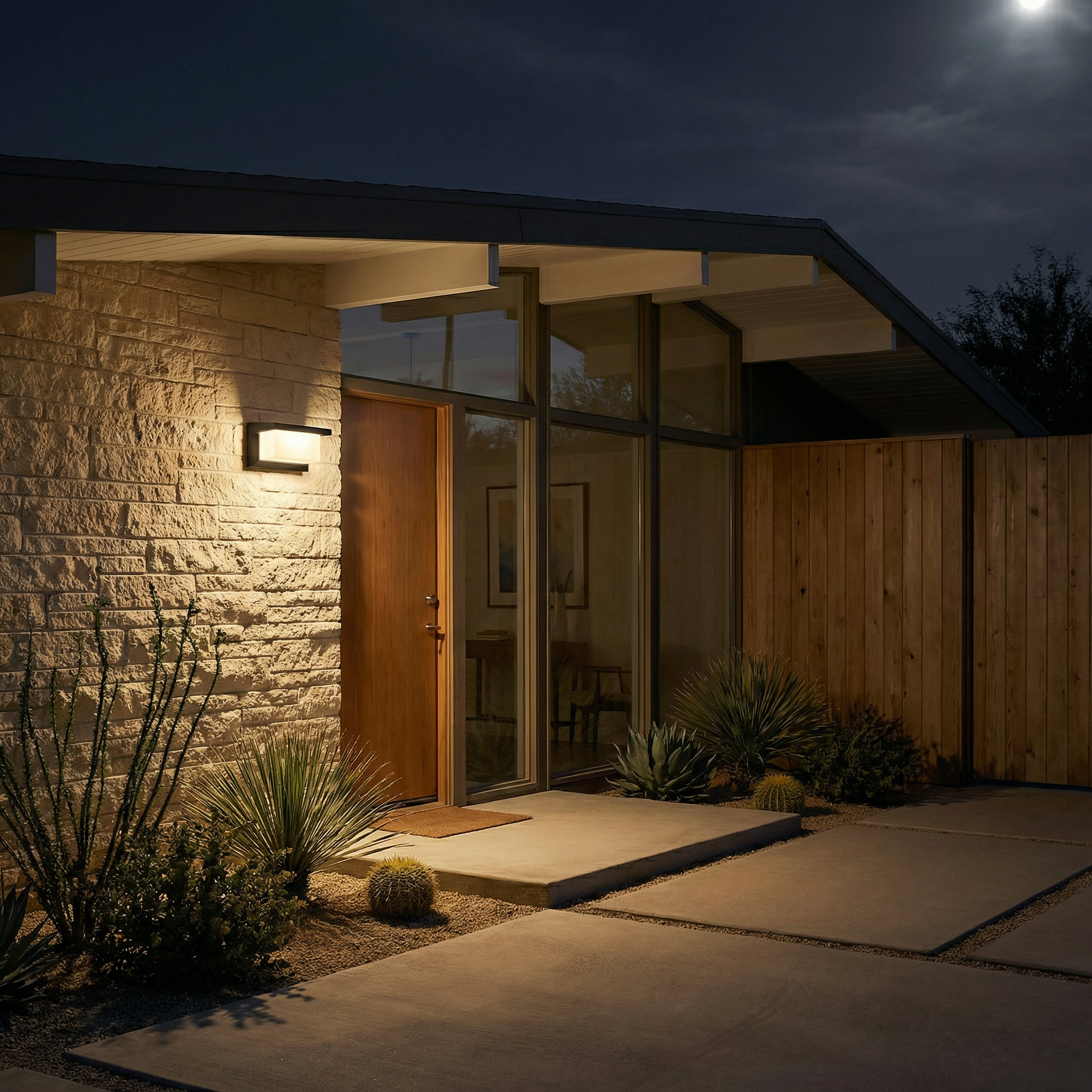 Luminaire d'extérieur Cubo vue détail | Luxarmonie