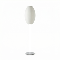 Lampe sur pied en soie moderne pour salon – Sericéa