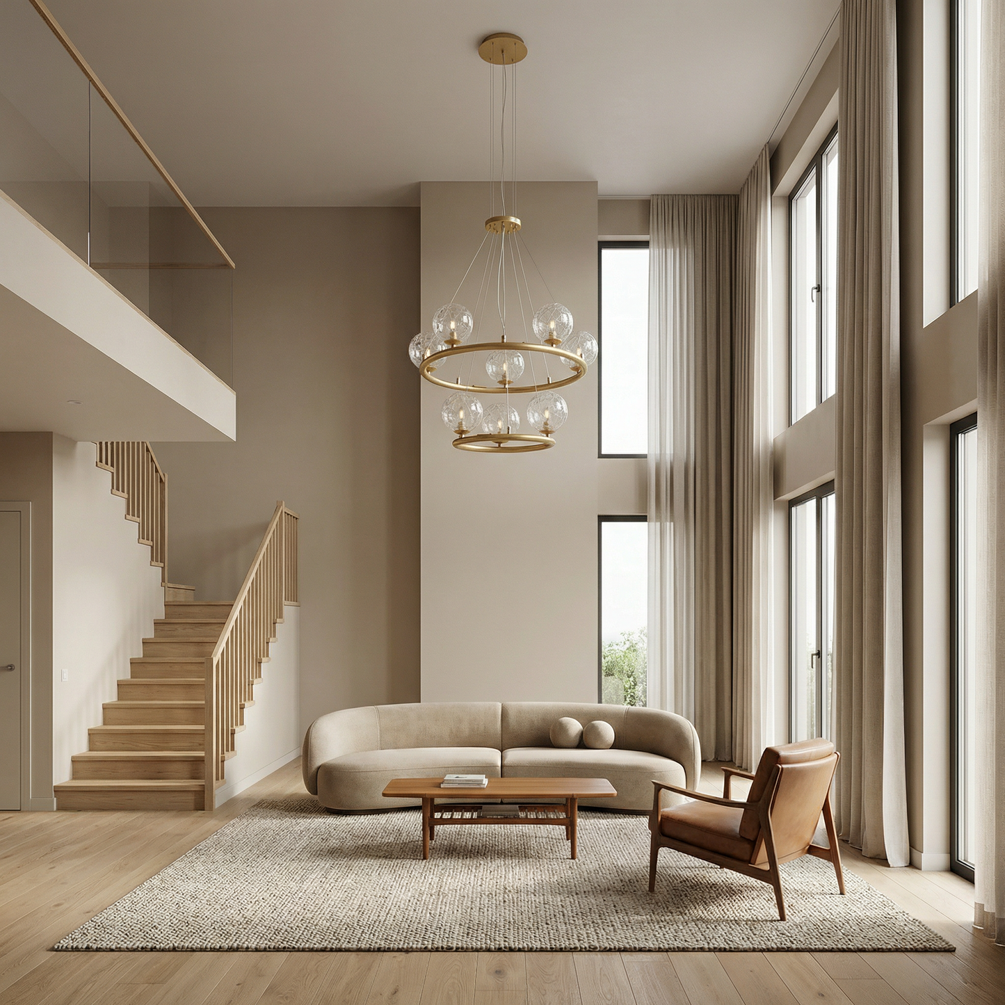 lustre Luzia vue ambiance | Luxarmonie