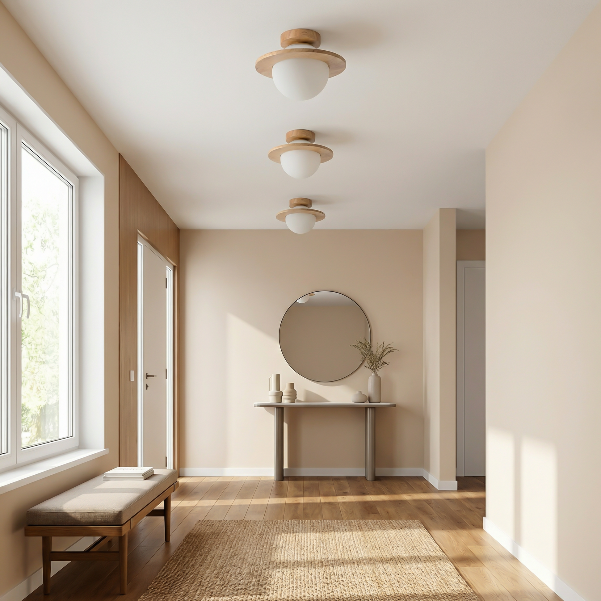 Plafonnier Eclisio vue ambiance | Luxarmonie