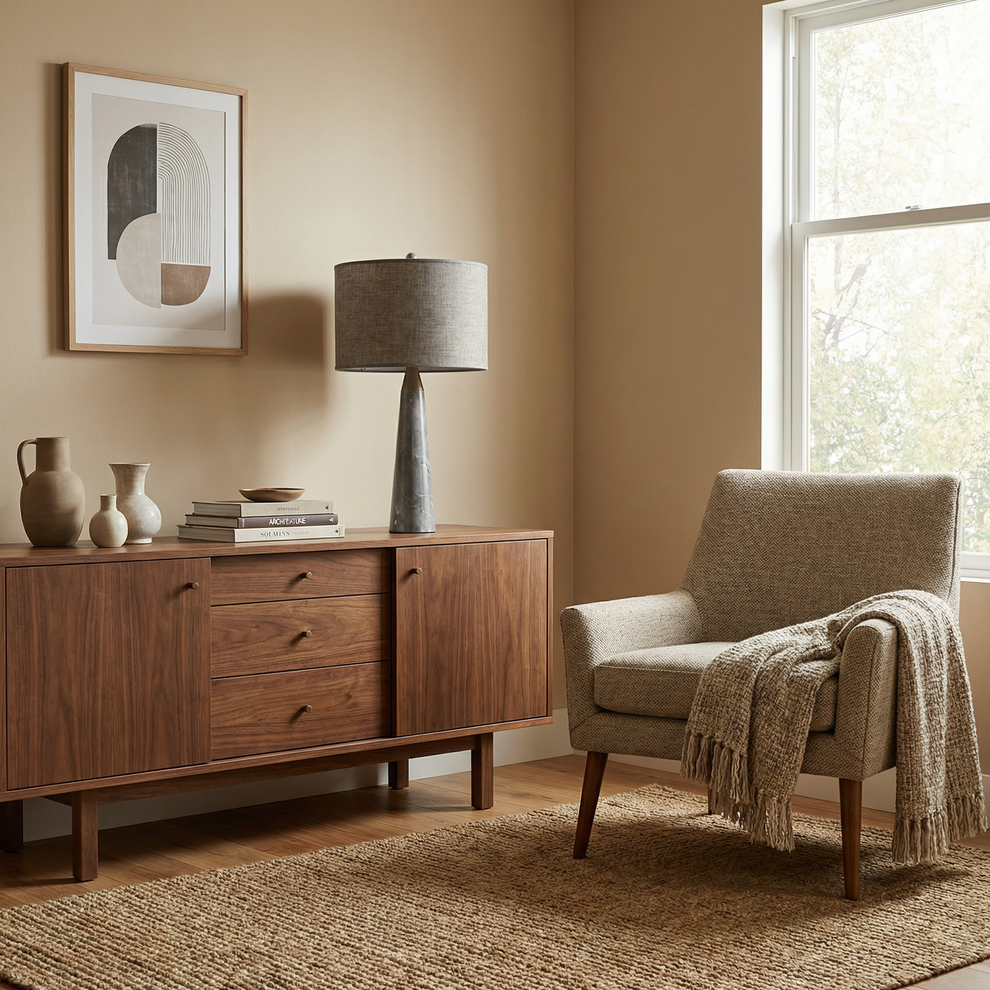 Lampe à poser Lightora vue ambiance | Luxarmonie