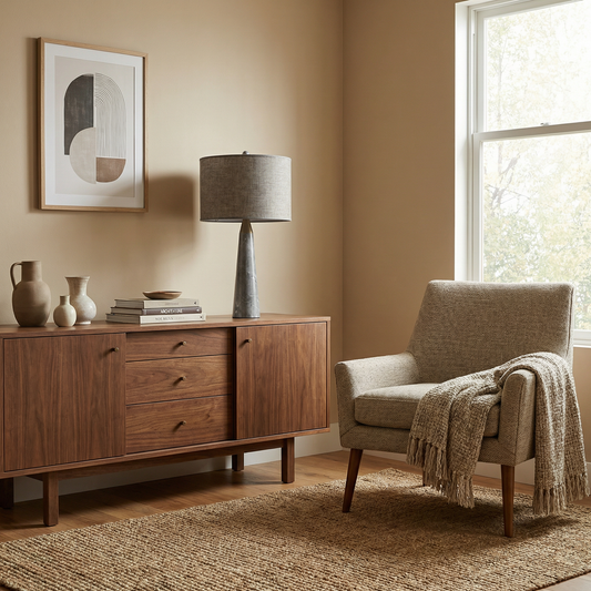 Lampe à poser Lightora vue ambiance | Luxarmonie