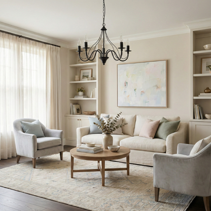 Lustre Modelo Élaris vista ambiente | Luxarmonie