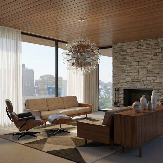 Suspension Bulle vue ambiance | Luxarmonie