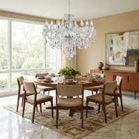 Lustre en Cristal K9 pour Salon – Cristarôm