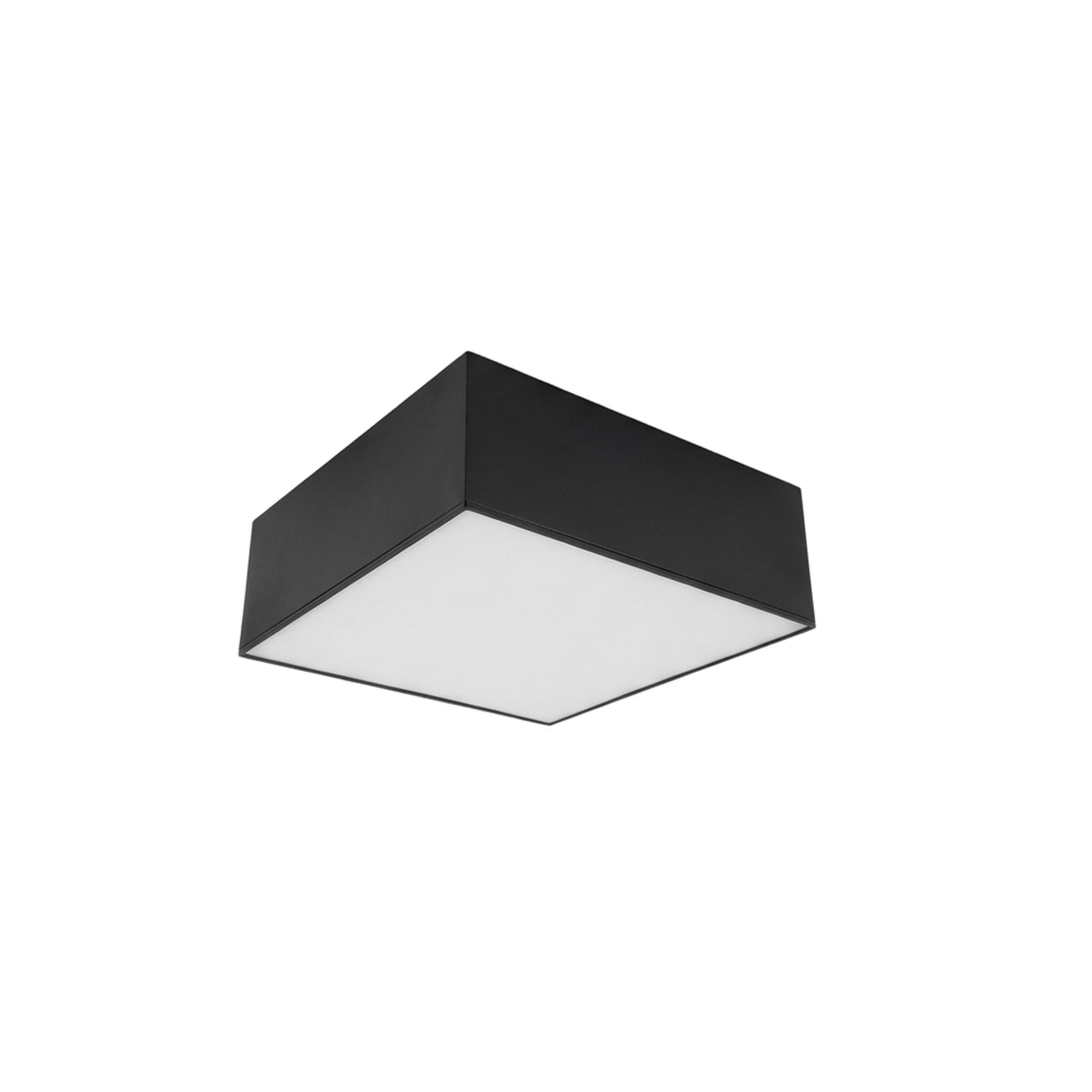Plafonier pătrat gri minimalist living – Orphéane