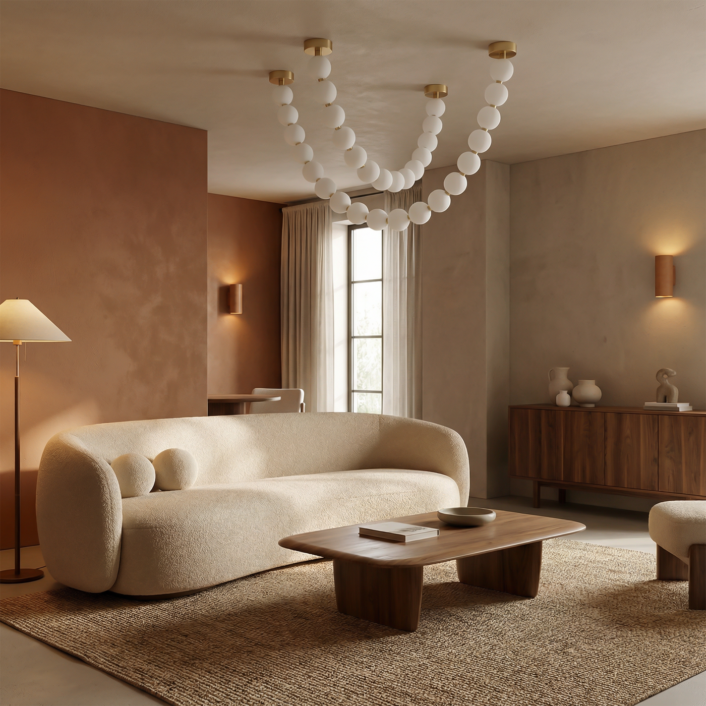 Suspension LED en cristal pour salon et salle à manger – Crysélite