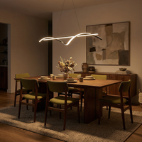 Lustre Contemporain Polyvalent pour Pièces Spacieuses – Vélina