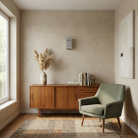 Applique murale aluminium gris moderne salon – Modèle Nerion