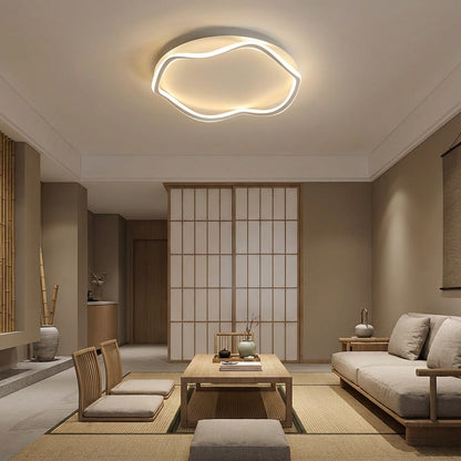 Undulating design ceiling light with smart control – Vague